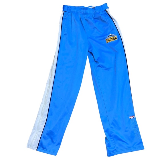 Change "N" the game zip off pants Denver Nuggets pants SZ 14/16 No flaws - Picture 1 of 11